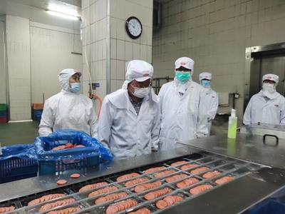 省市場監管局一級巡視員高宗宏一行來馬督查疫情防控工作